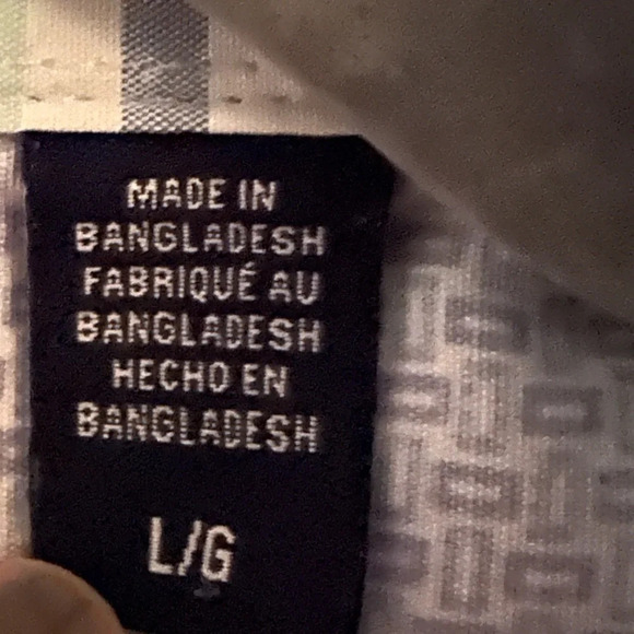 Izod button down shirt, me s large - Picture 5 of 6